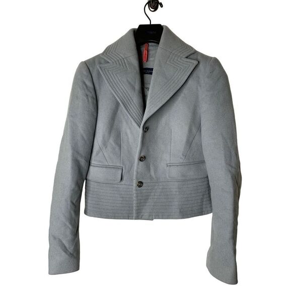 Piazza Sempione Made in Italy wool cashmere jacket women's size 44 - Picture 1 of 6